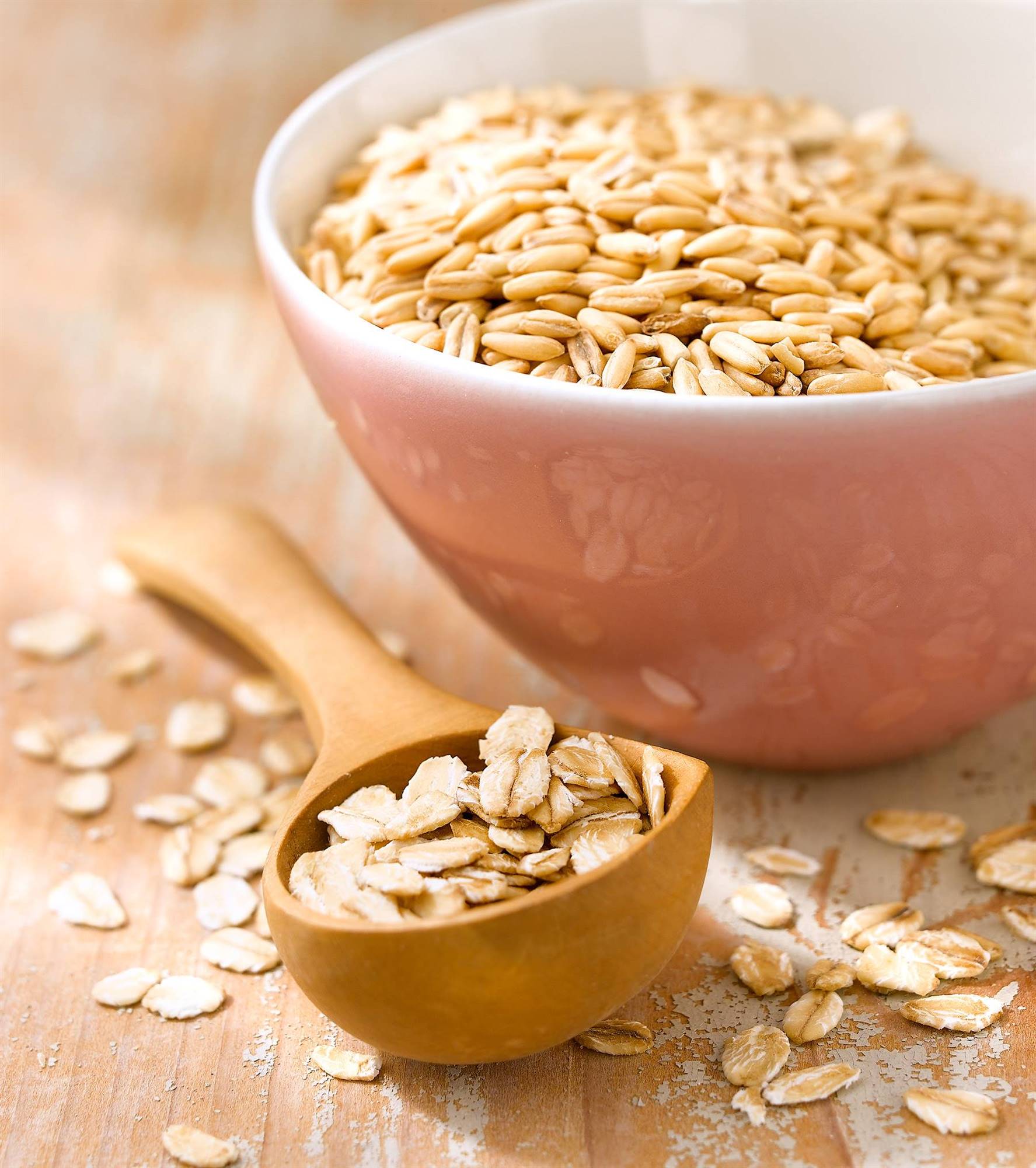 Avena rica en fibras que protegen el corazón