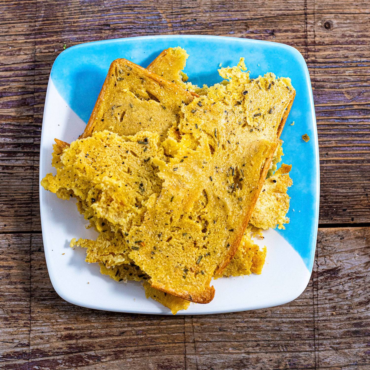 meriendas-saludables-niños-pan-socca. Pan socca