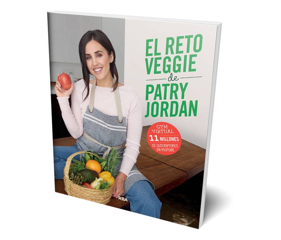 Libro El reto veggie de Patry Jordan