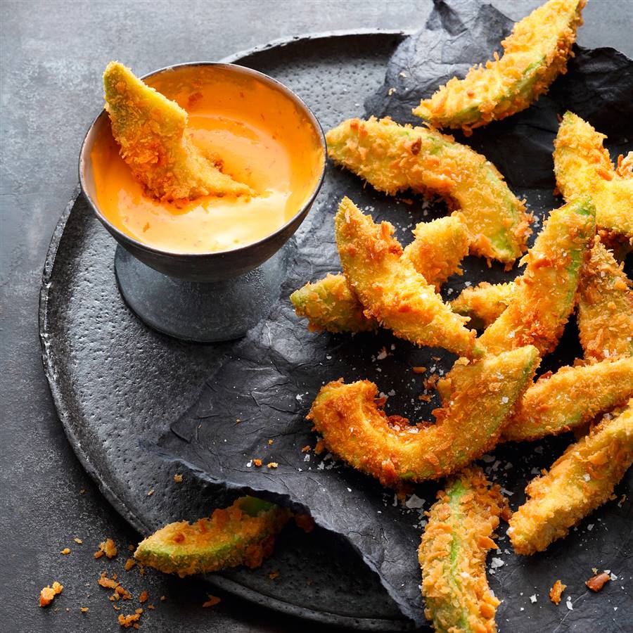 Fingers de aguacate (receta keto vegetariana)