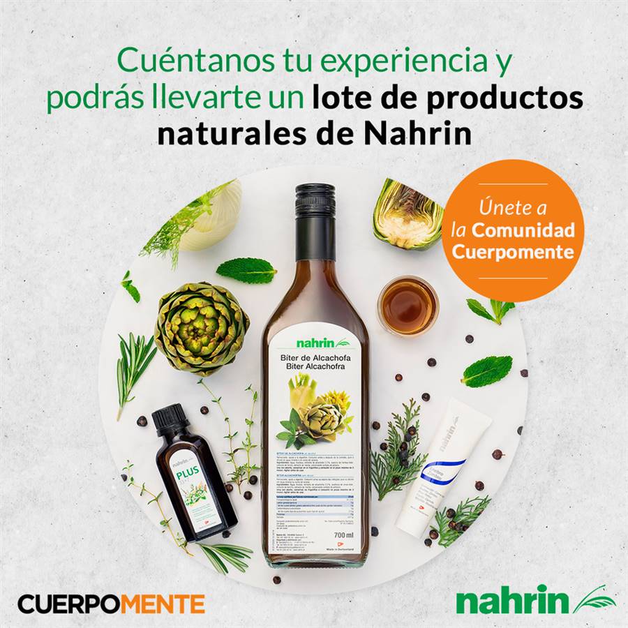 Cuéntanos tu experiencia y podrás llevarte un lote de productos naturales de Nahrin