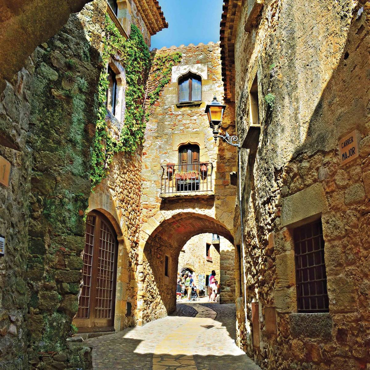 Pueblo medieval de Pals