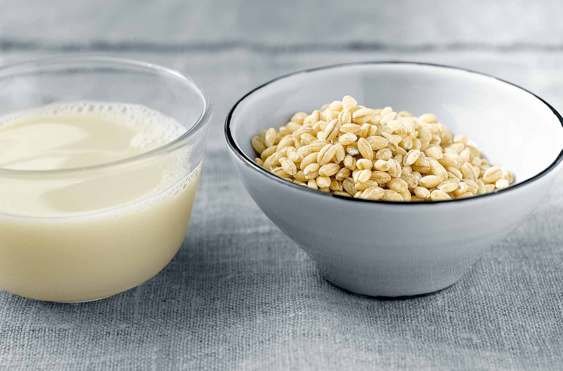 Leche vegetal de cebada