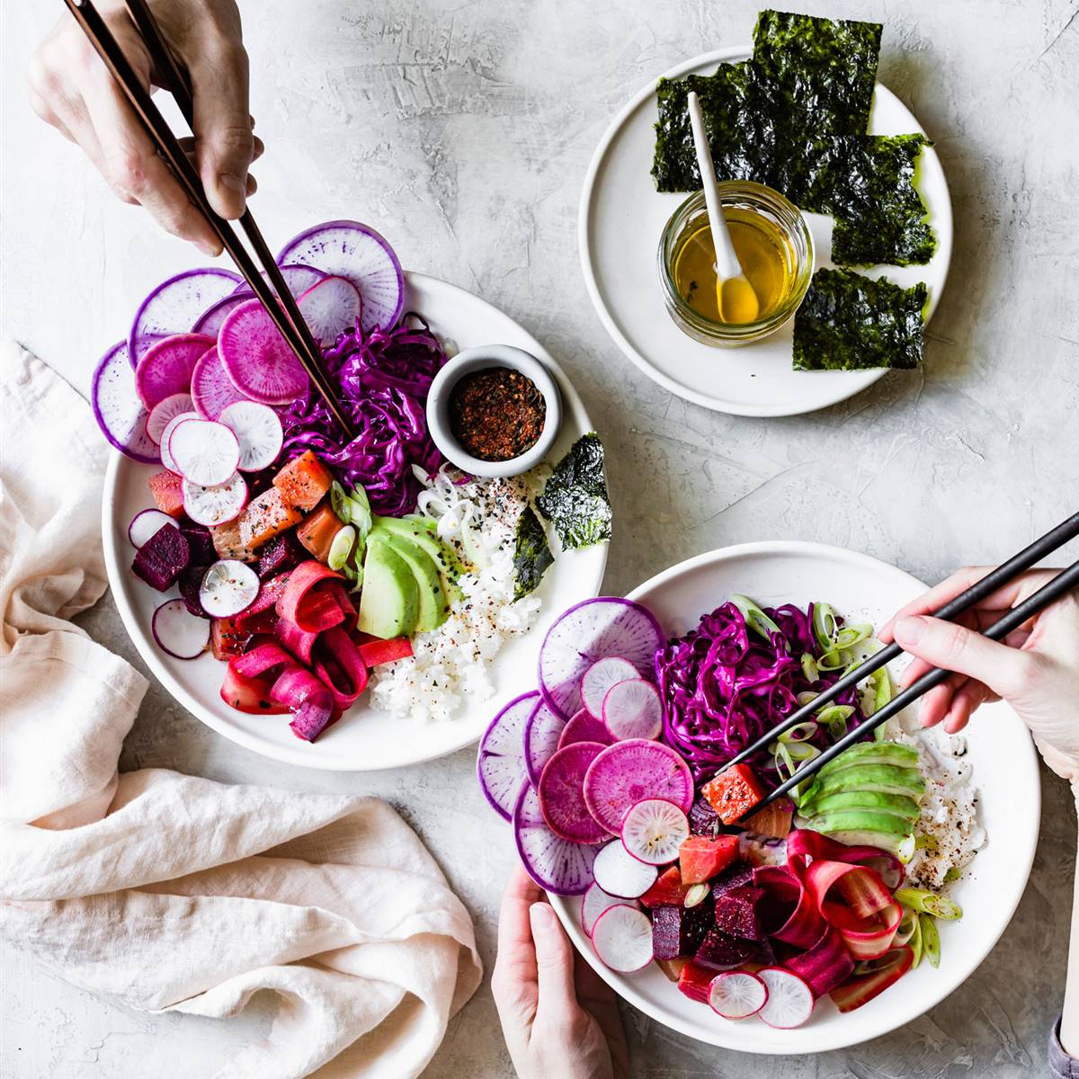 Recetas de poké bowl