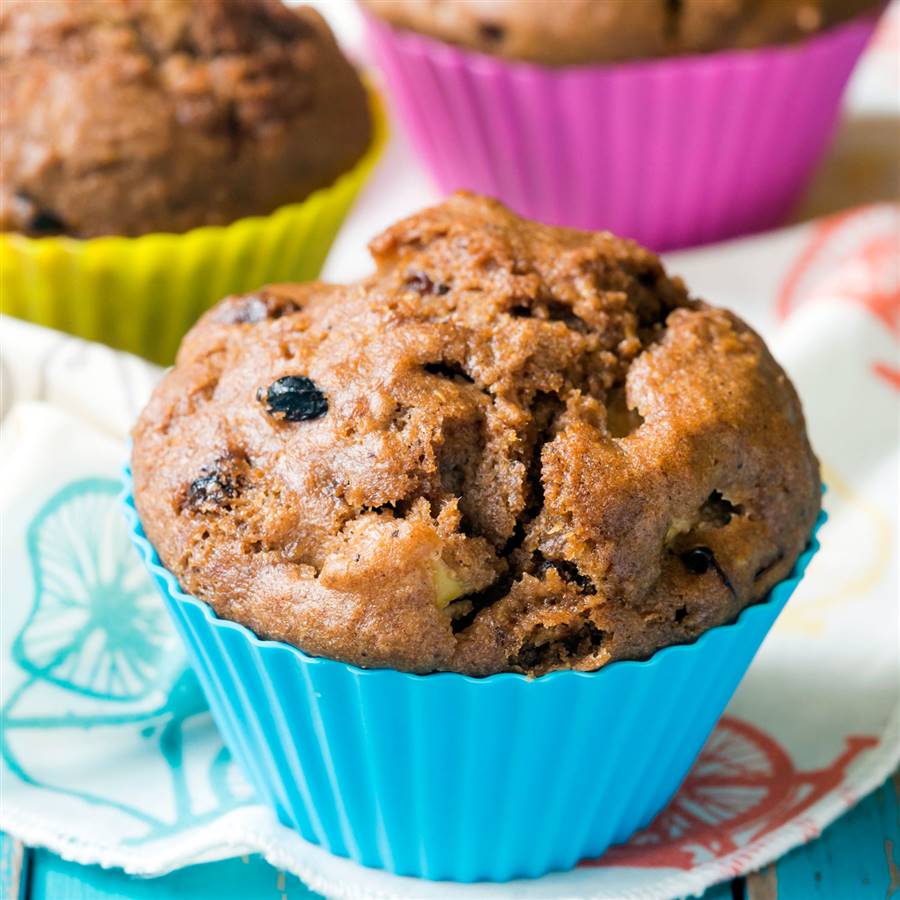 Receta para niños: madgalenas con manzana y cáñamo