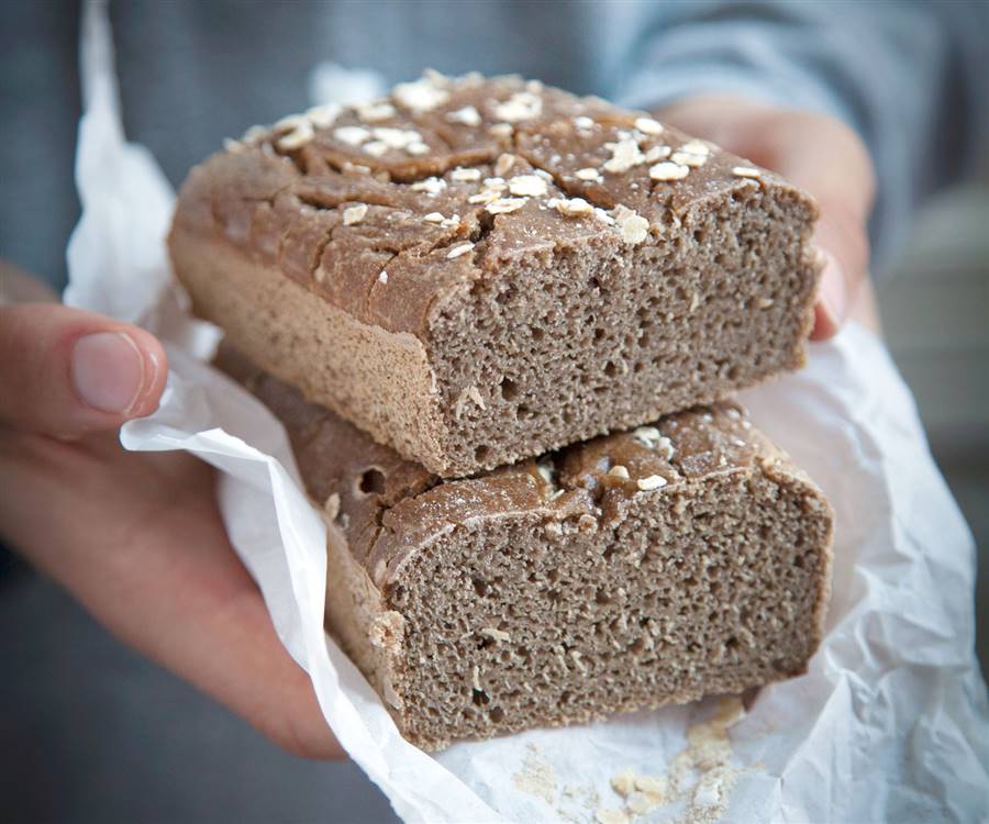 Pan sin gluten de teff y trigo sarraceno