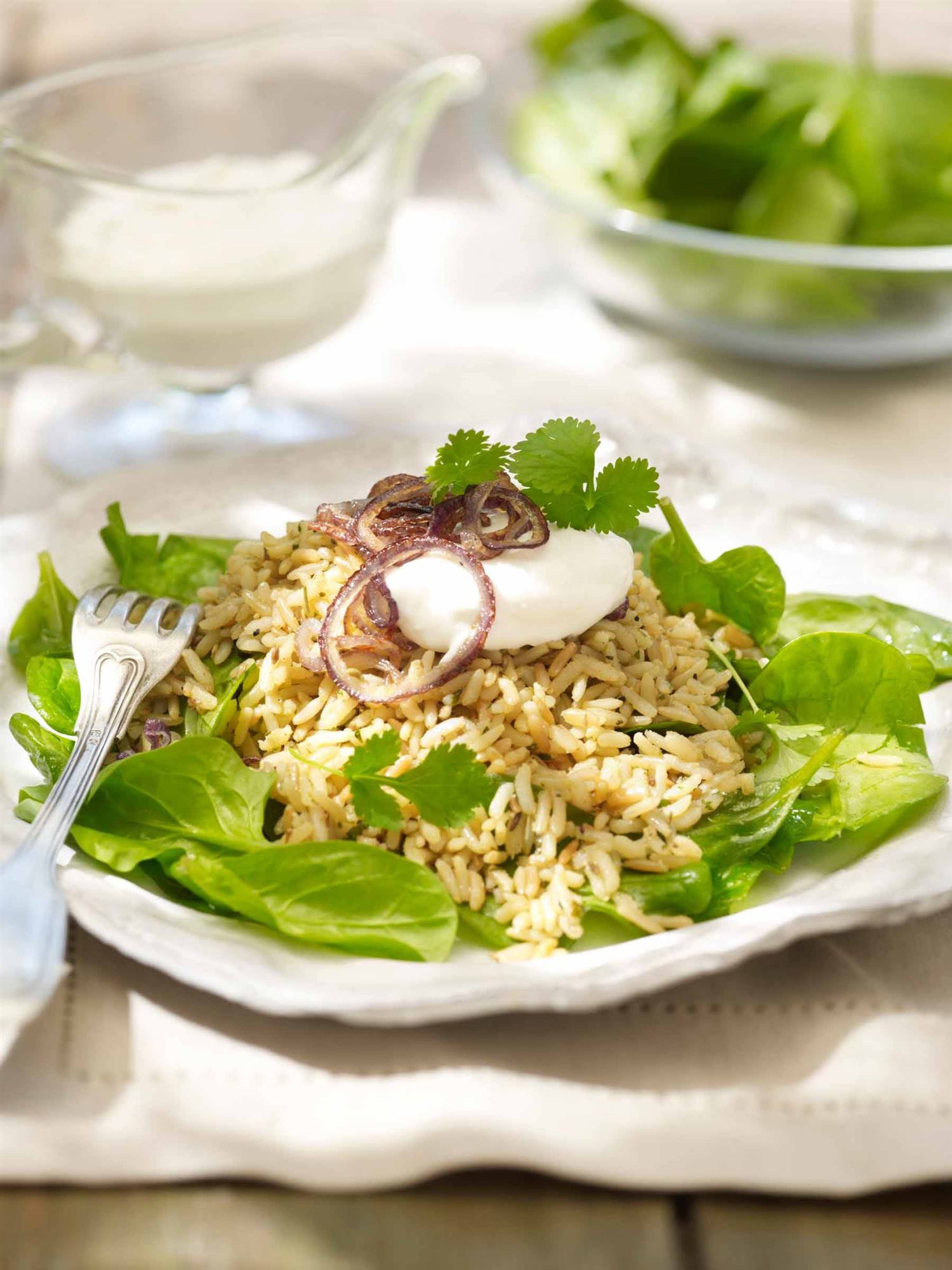 ENSALADA-TIBIA-DE-ARROZ-BASMATI. Ensalada tibia de arroz basmati