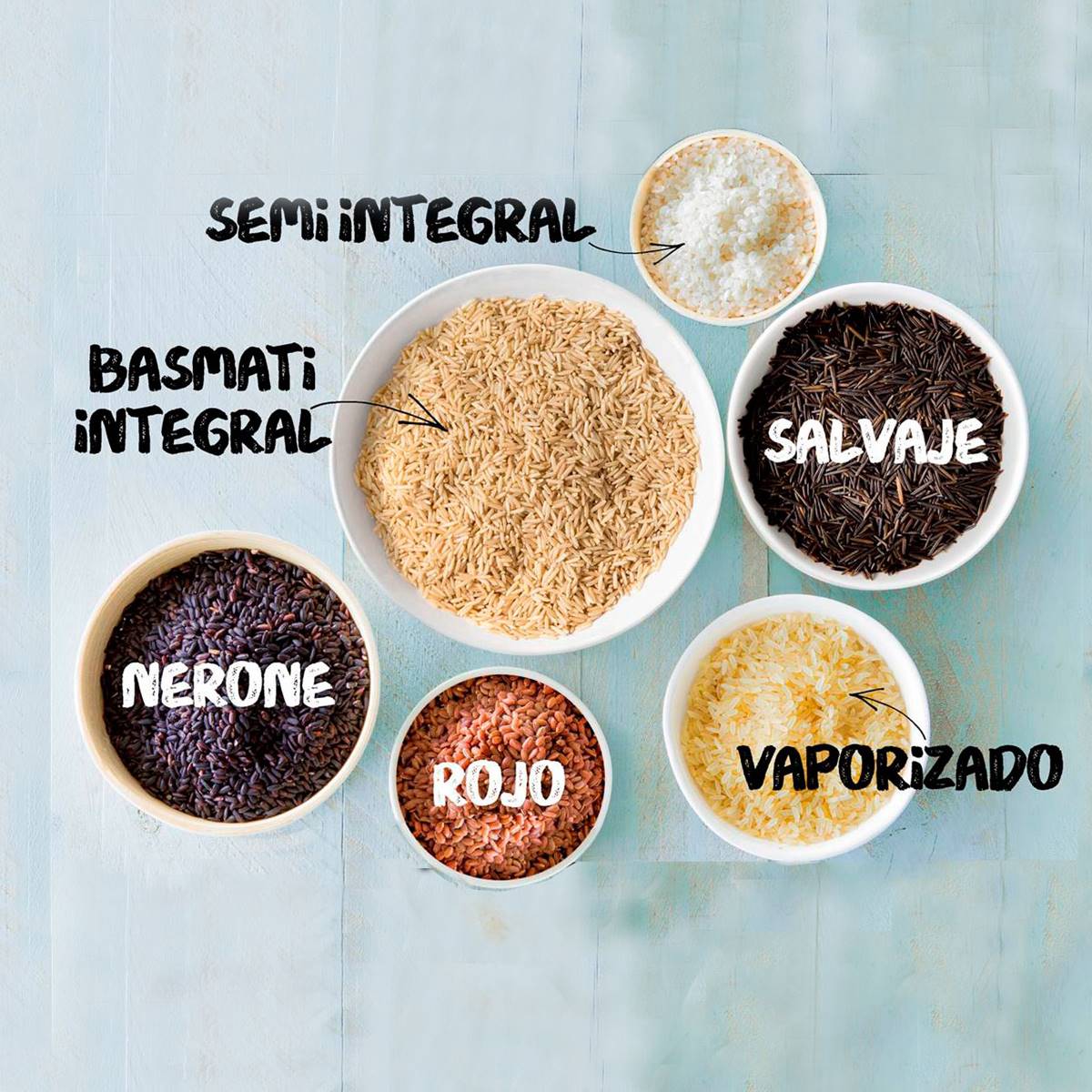 tipos de arroz