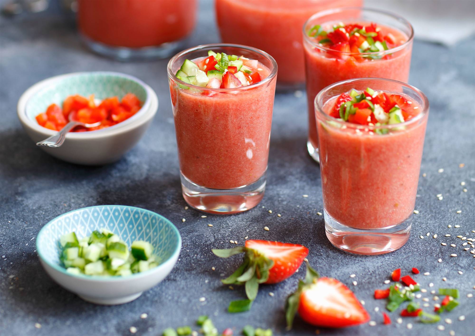 Descubrir 63+ imagen gazpacho receta ingredientes - Abzlocal.mx