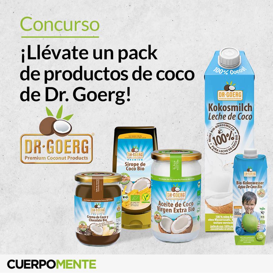 ¡Llévate un pack de productos de coco de Dr. Goerg!
