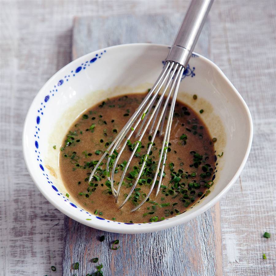 Receta de vinagreta de miso