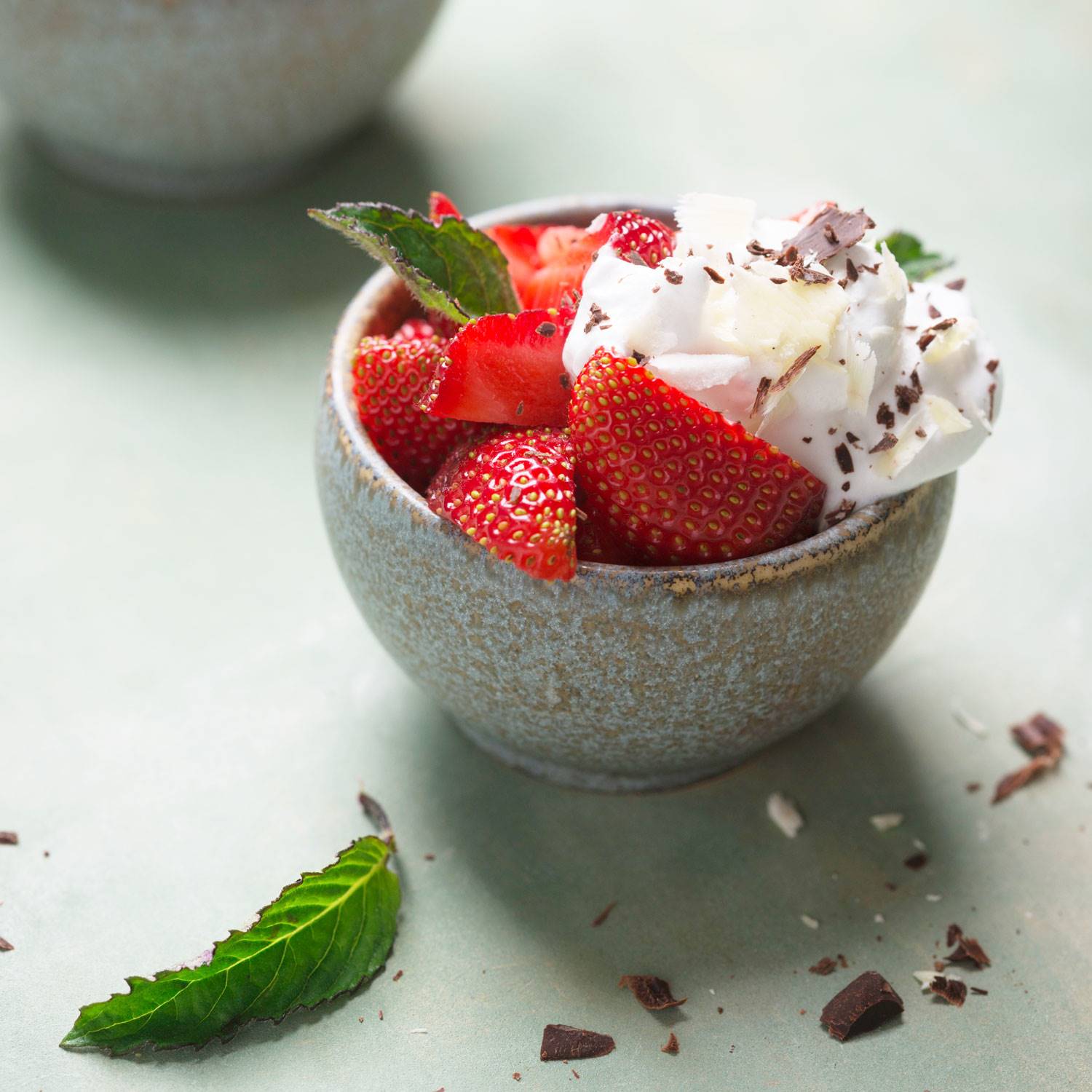 postres-sanos-rapidos-receta-fresas-nata-anacardos. Fresas con nata de anacardos