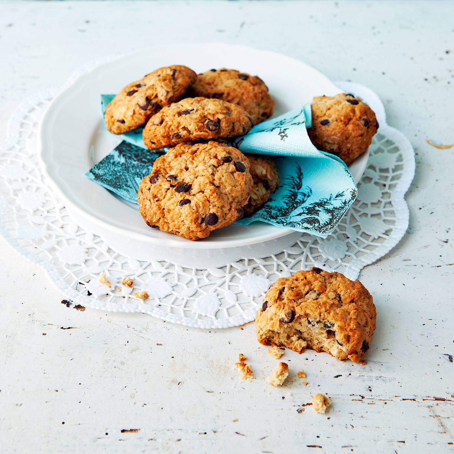 postres-sanos-rapidos-receta-galletas-platano. Galletas de plátano