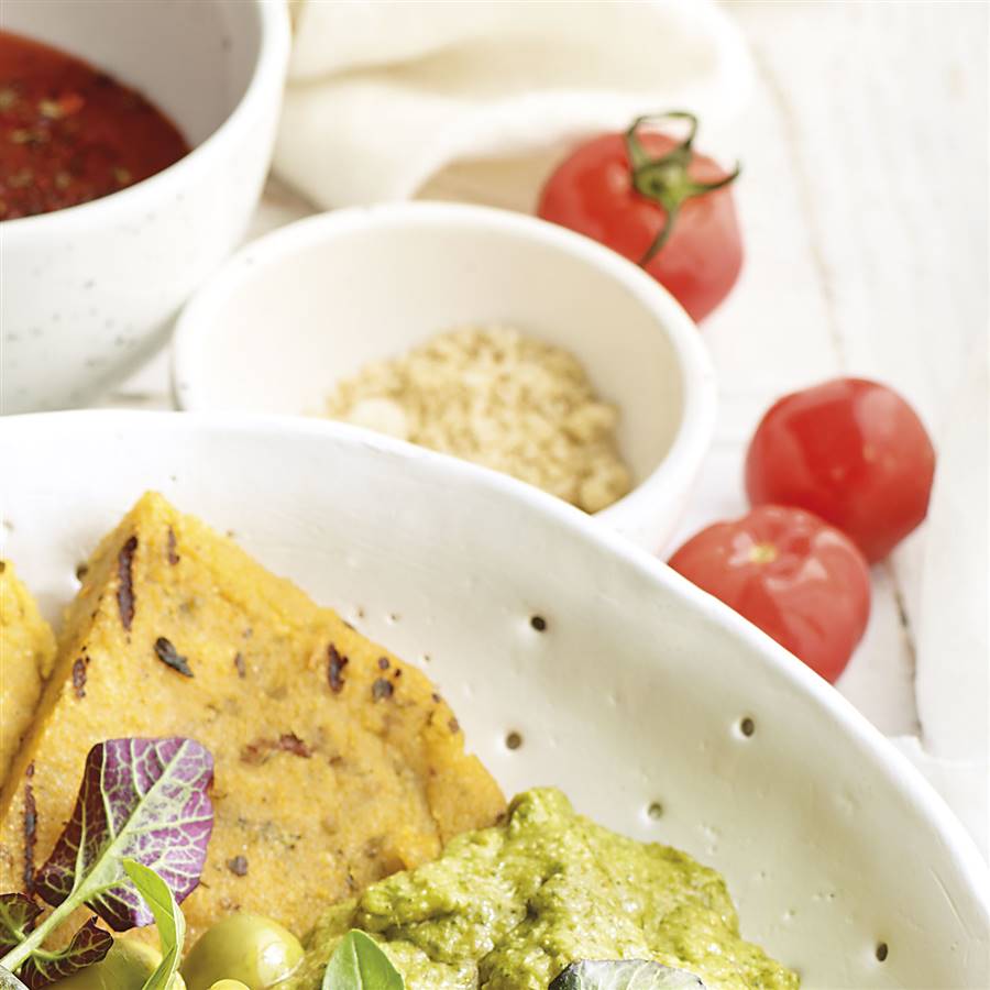 Parmesan vegan - préparation pour buddha bowl