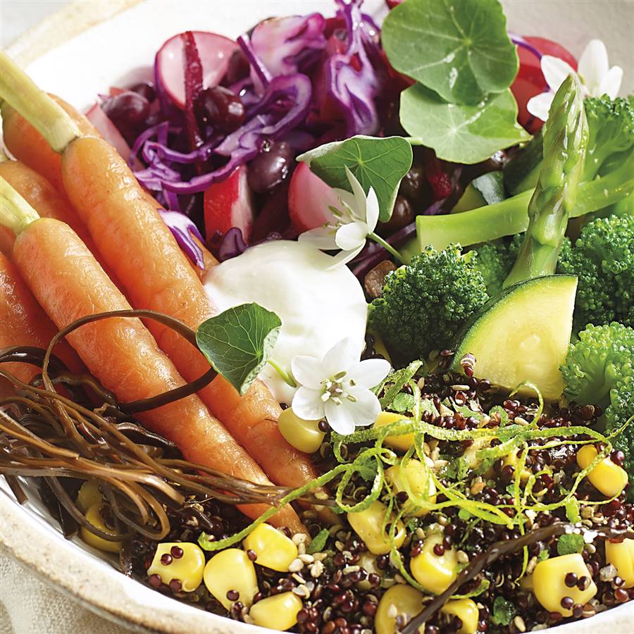 Sauce au yaourt - préparation pour buddha bowl