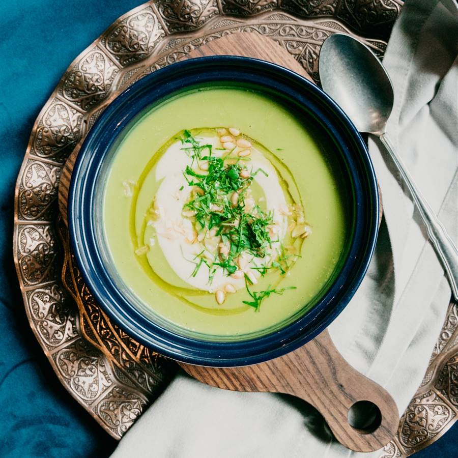 Vichyssoise, sopa fría de patatas y puerros