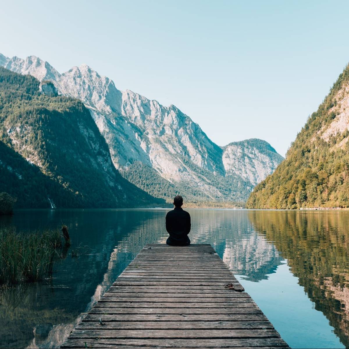 Visualización lago y meditación guiada