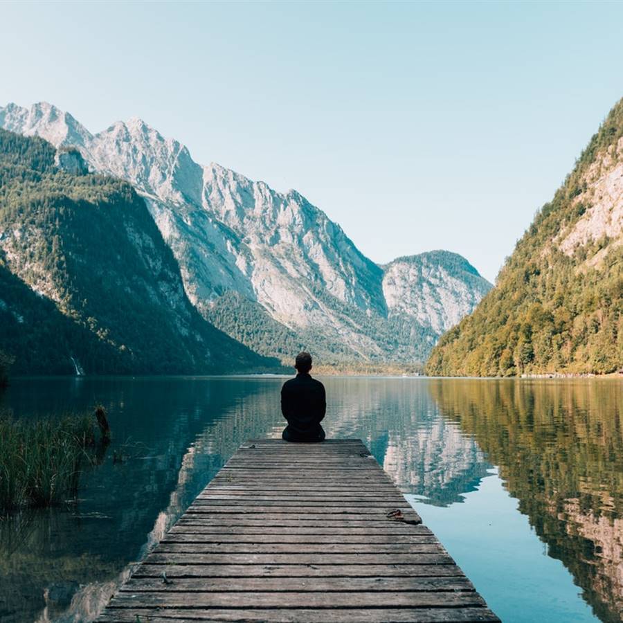 Visualización lago y meditación guiada