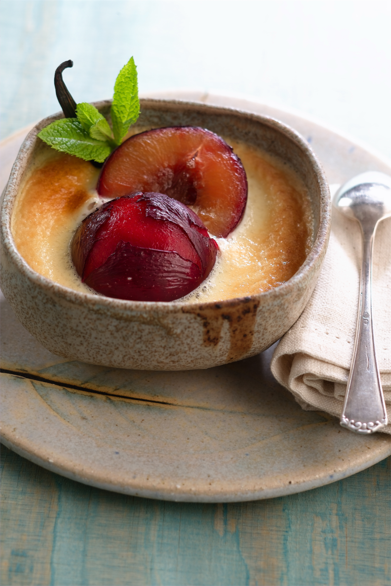 Clafoutis de ciruelas