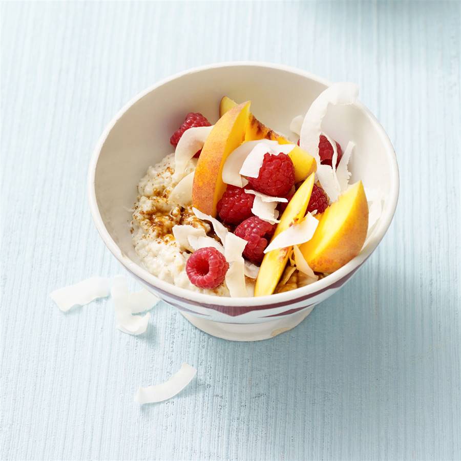 Desayunos saludable: porridge de verano