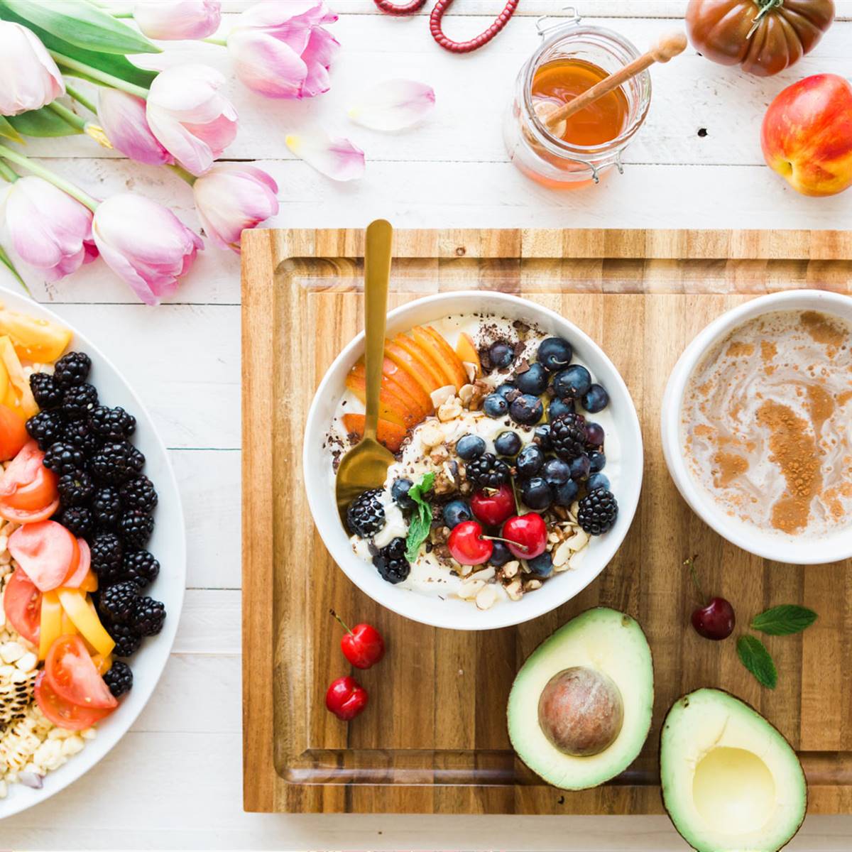 Desayunos sanos para menú semanal de verano