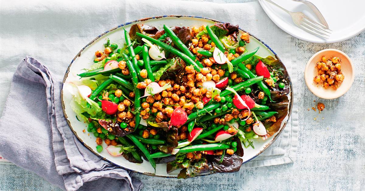 3 recetas de ensalada con verduras (con menú descargable) 3 recetas de ensalada con verduras (con menú descargable)