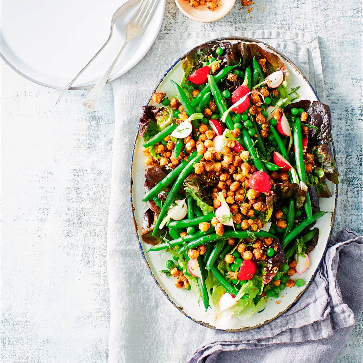 Recetas de ensaladas con verduras para menú semanal