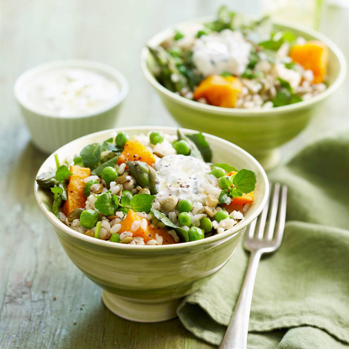 Recetas de ensaladas de arroz integral