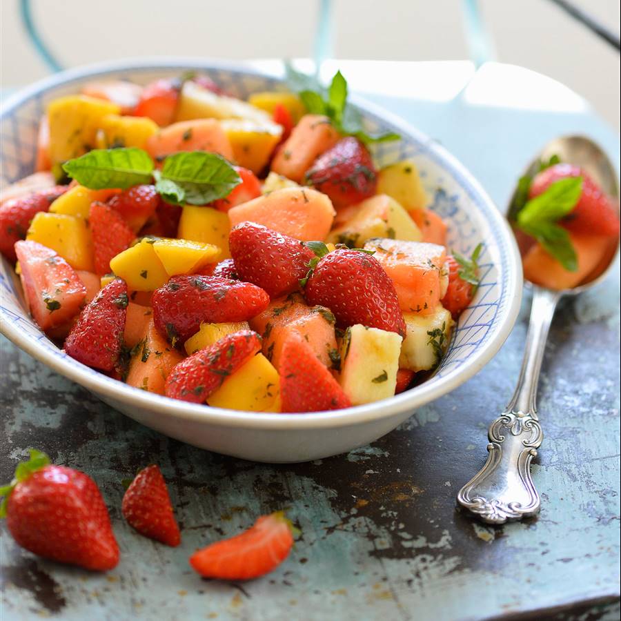 5 macedonias de fruta nutritivas y sorprendentes