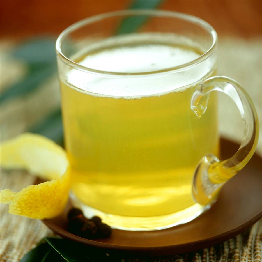 Infusion digestive contre les brûlures d'estomac à l'arôme de citron