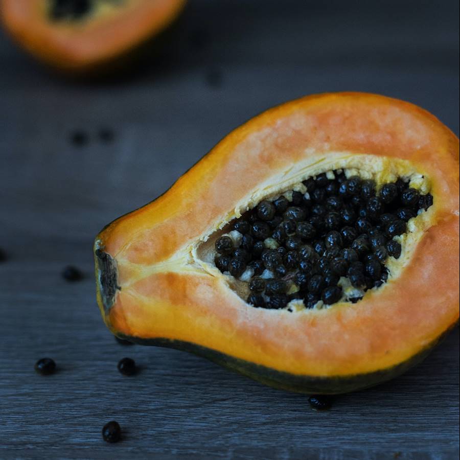 Pepitas de papaya