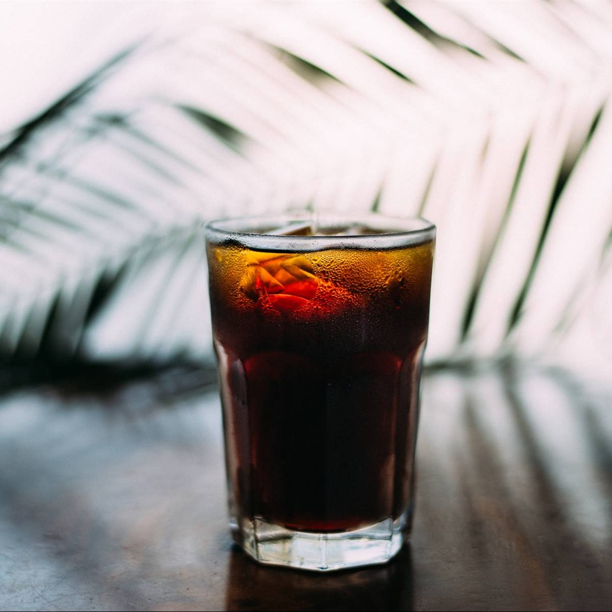 Vaso de refresco de cola