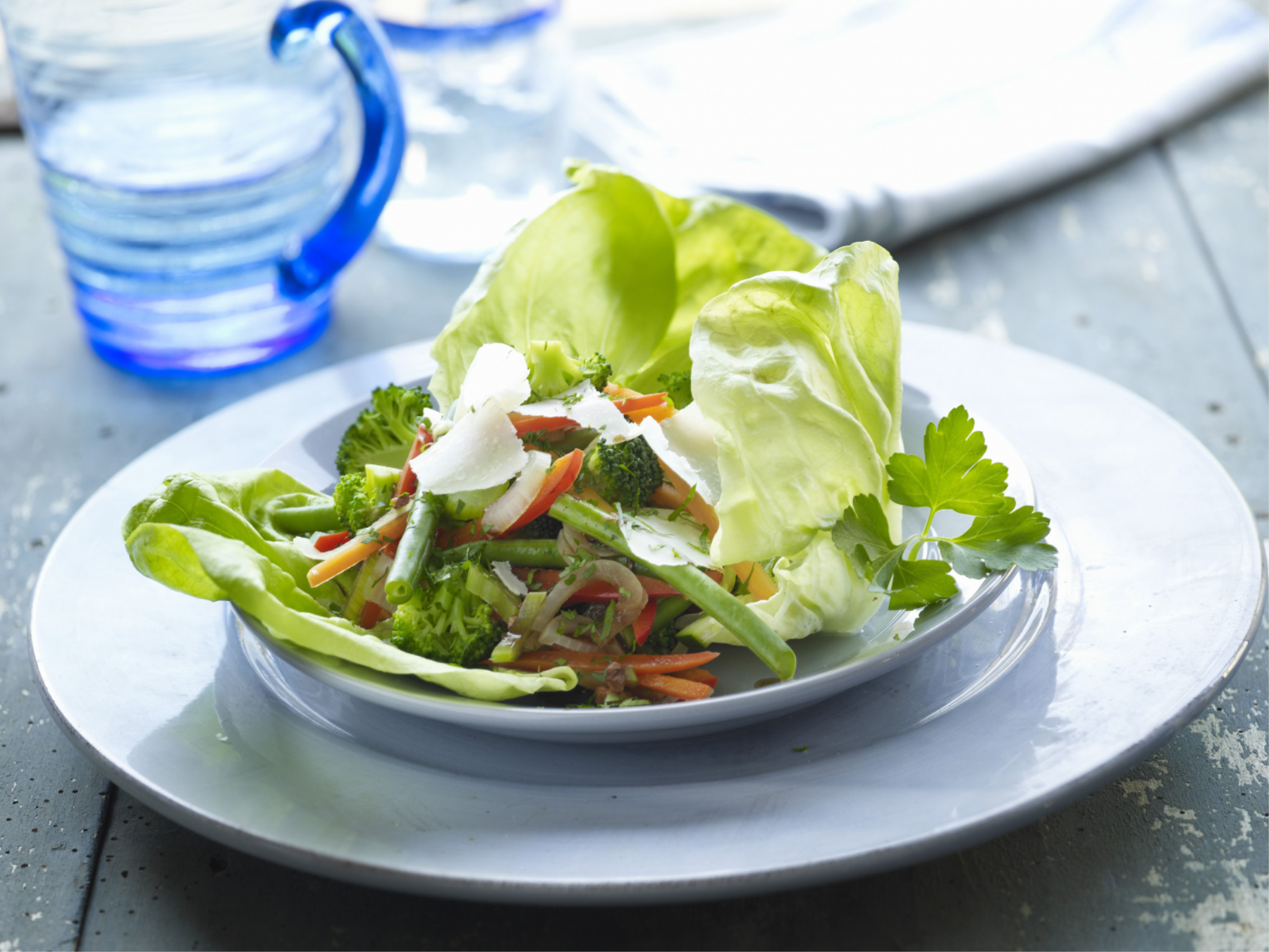 Ensalada tibia de verduras