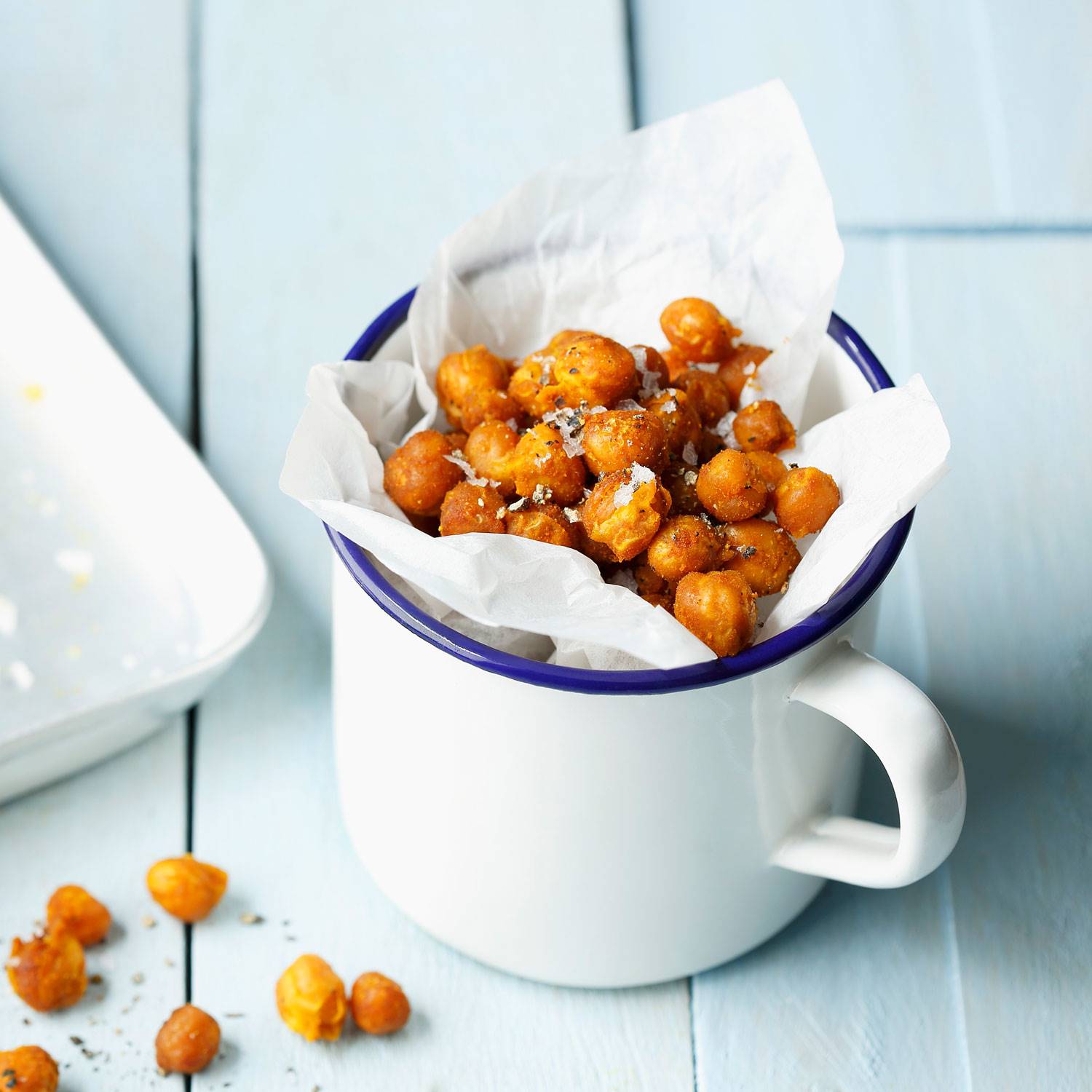 snacks-ninos-pequenos-garbanzos-asados. Garbanzos al horno