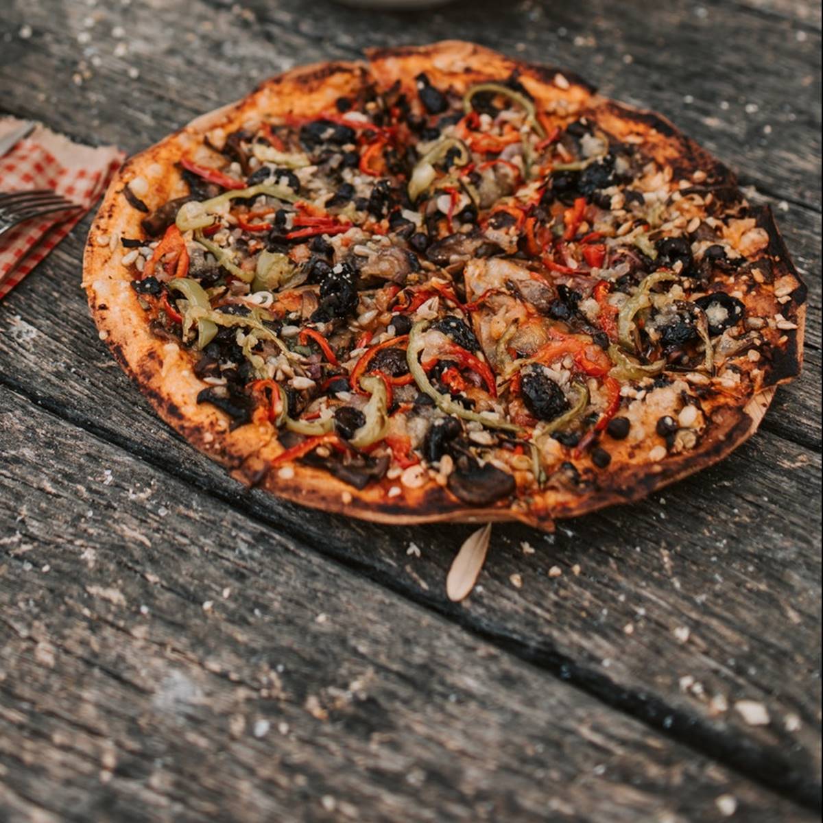 pizza vegana