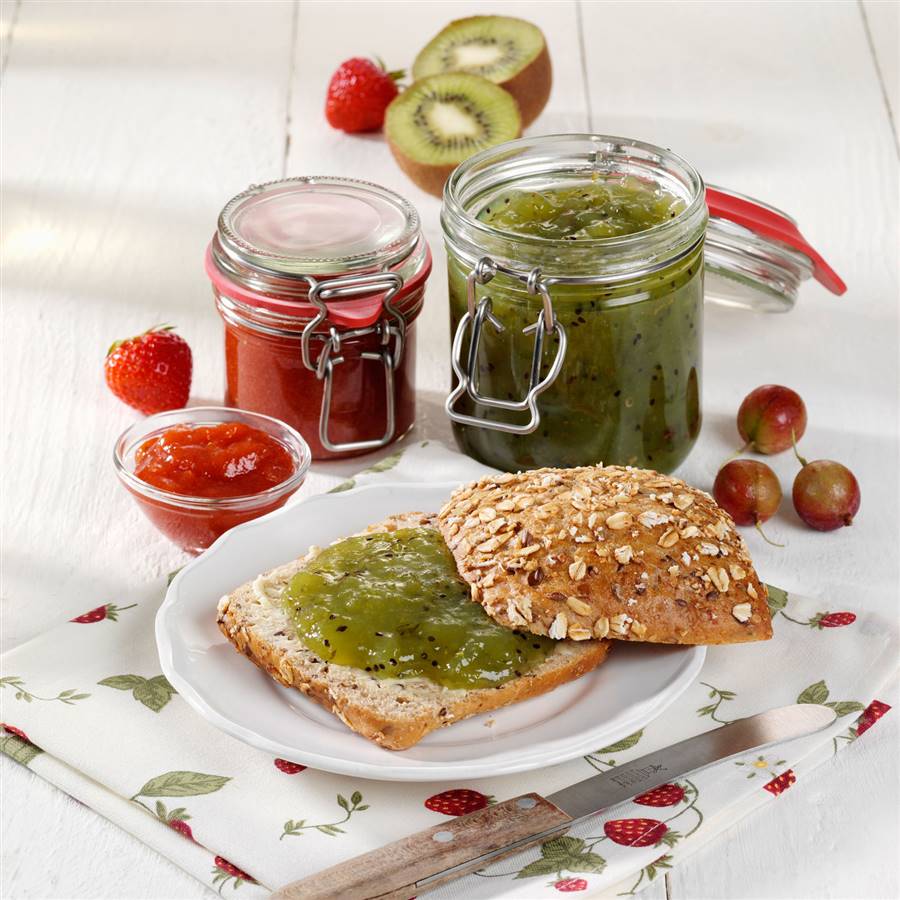 Mermelada de kiwi sin azúcar