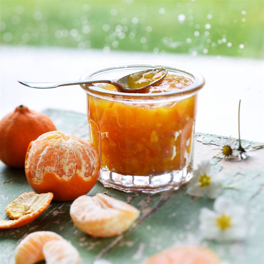 Mermelada de mandarina sin azúcar