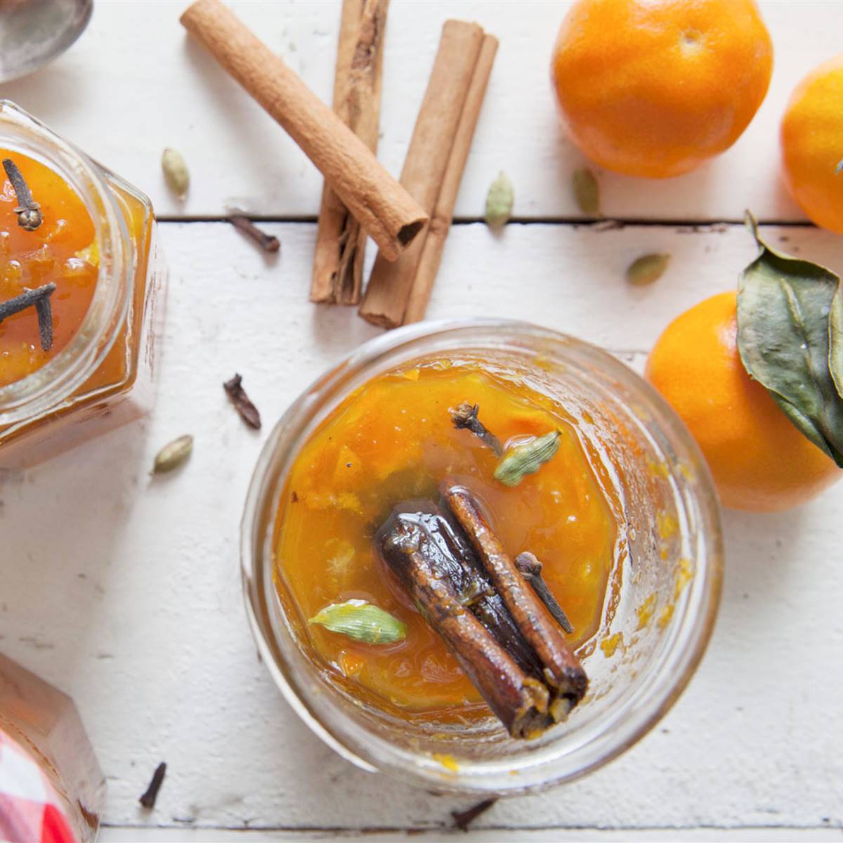 Mermeladas sin azúcar: de kiwi, caqui y mandarina