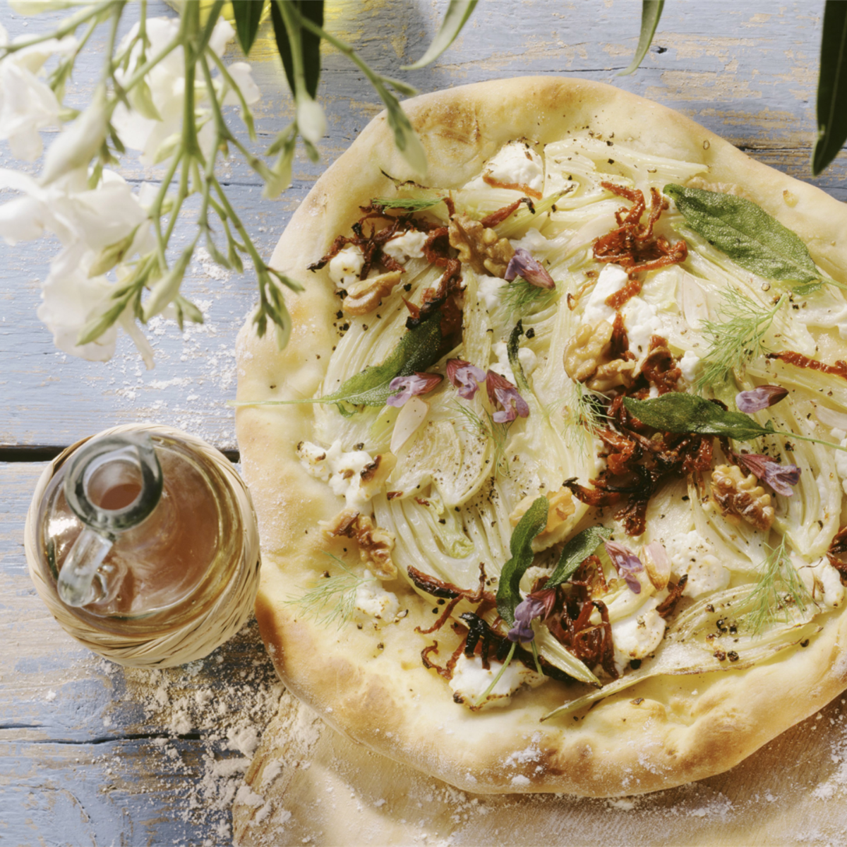 PIZZA DE HINOJO