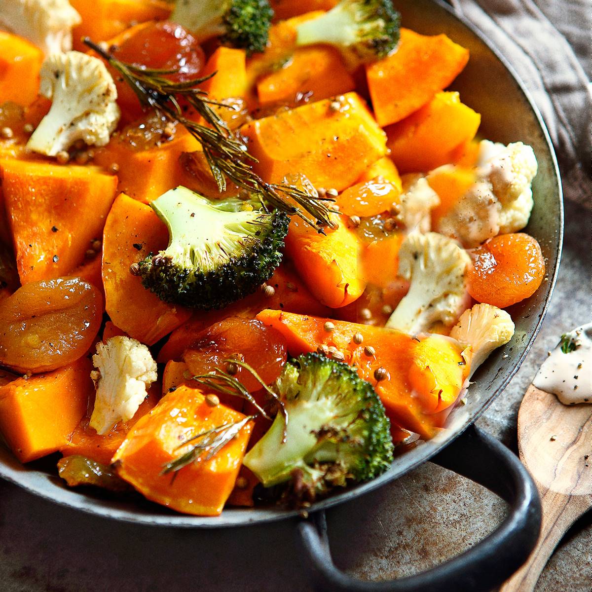 Coles con calabaza (60 mg de vitamina C)