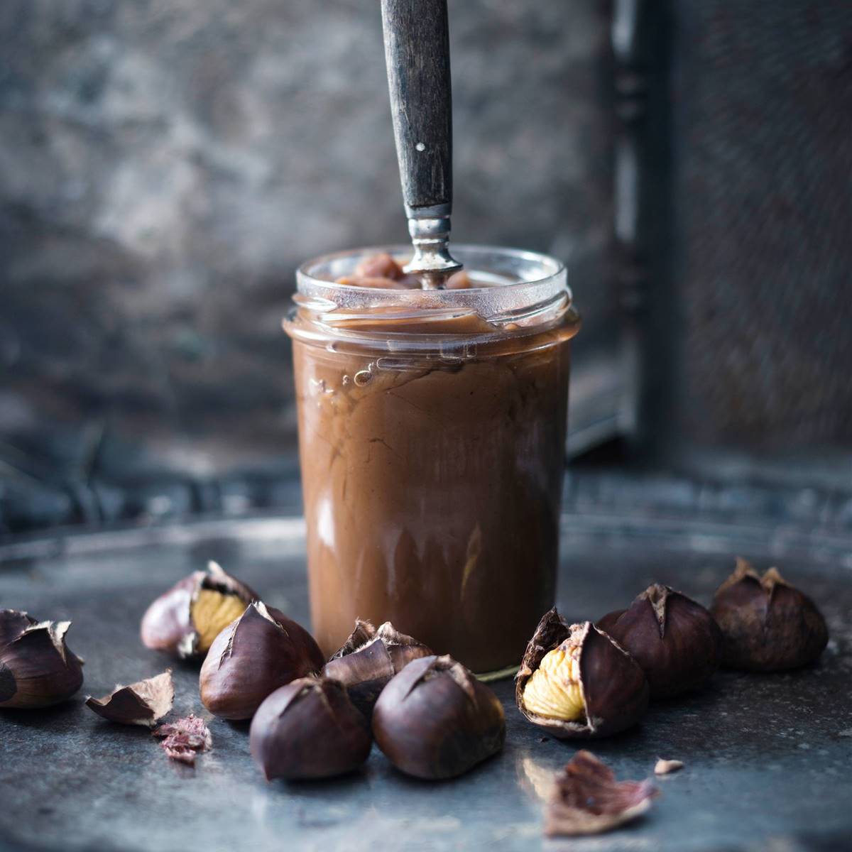 Crema de castañas para untar