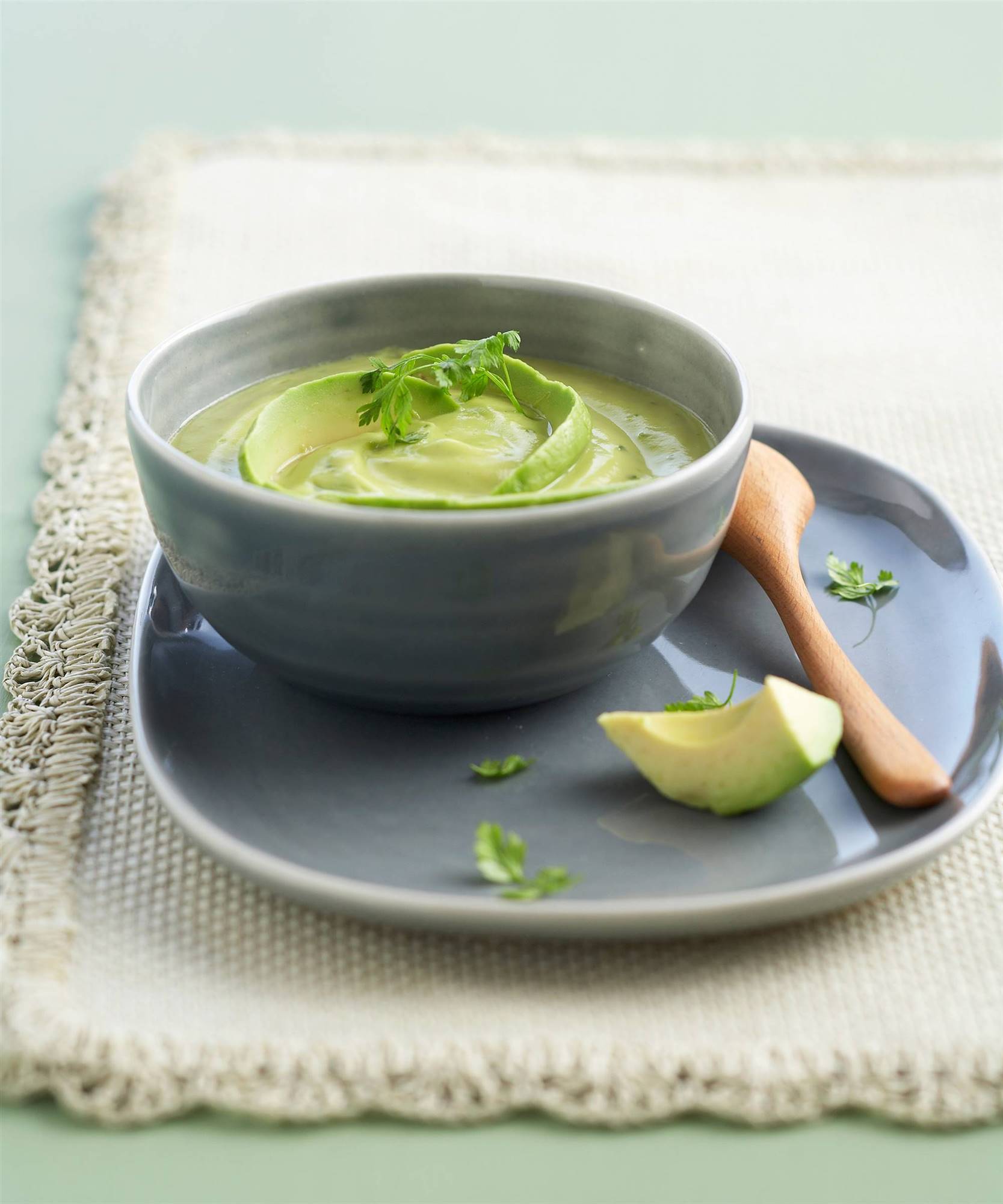 Gazpacho de aguacate