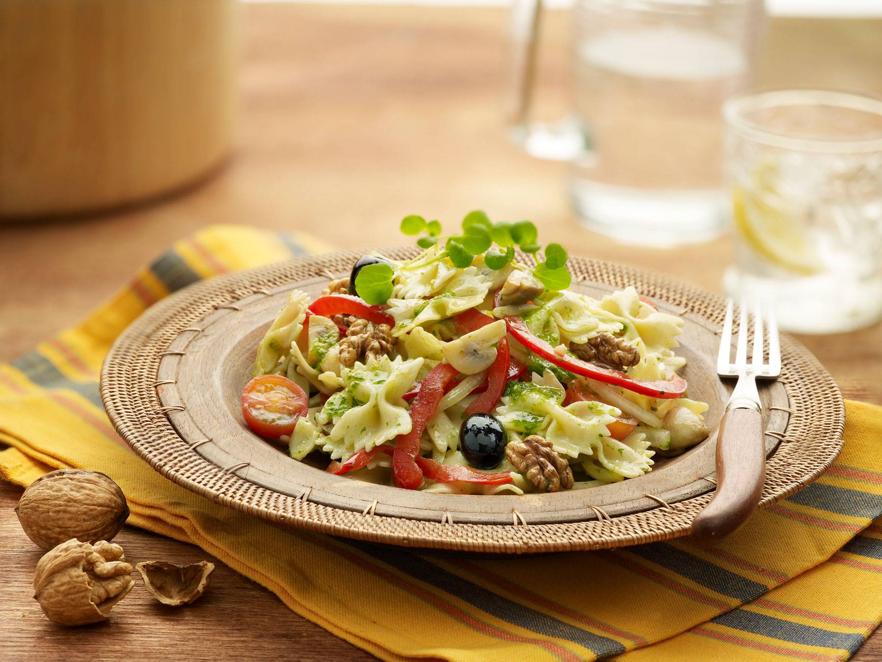 ENSALADADEPASTAALAITALIANA. Ensalada de pasta a la italiana