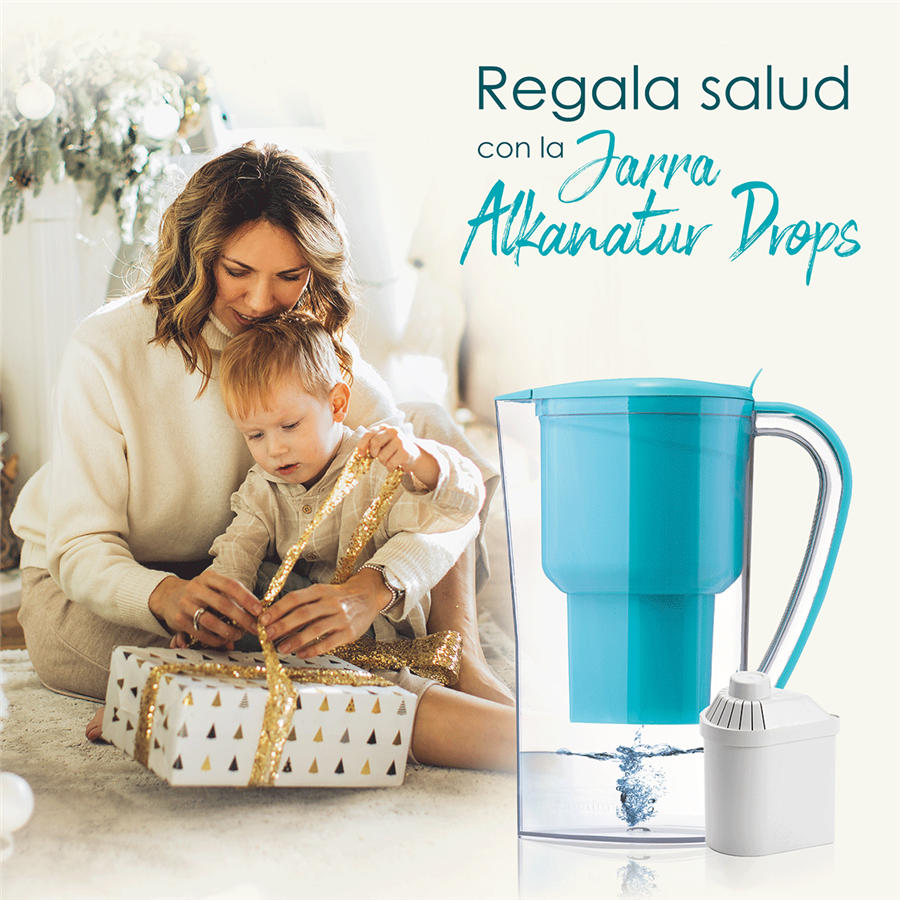 Regala salud con la jarra Alkanatur Drops 