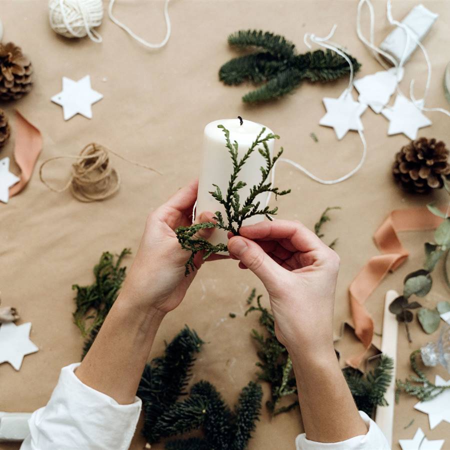 10 decoraciones navideñas naturales y sostenibles
