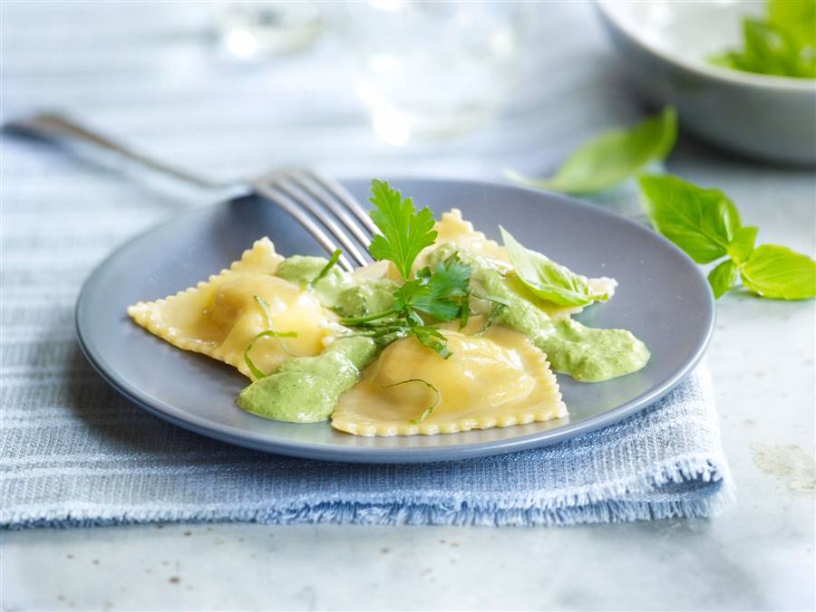 RAVIOLIS FARCIS AUX OLIVES