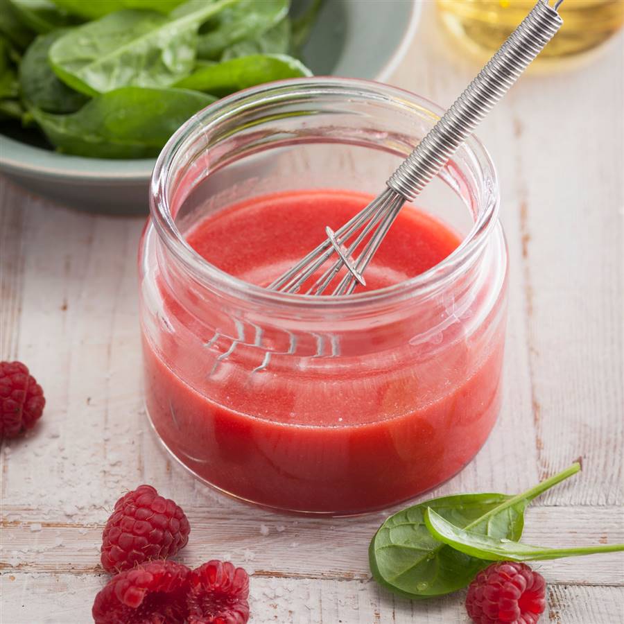 Aliño de frutos rojos para ensalada