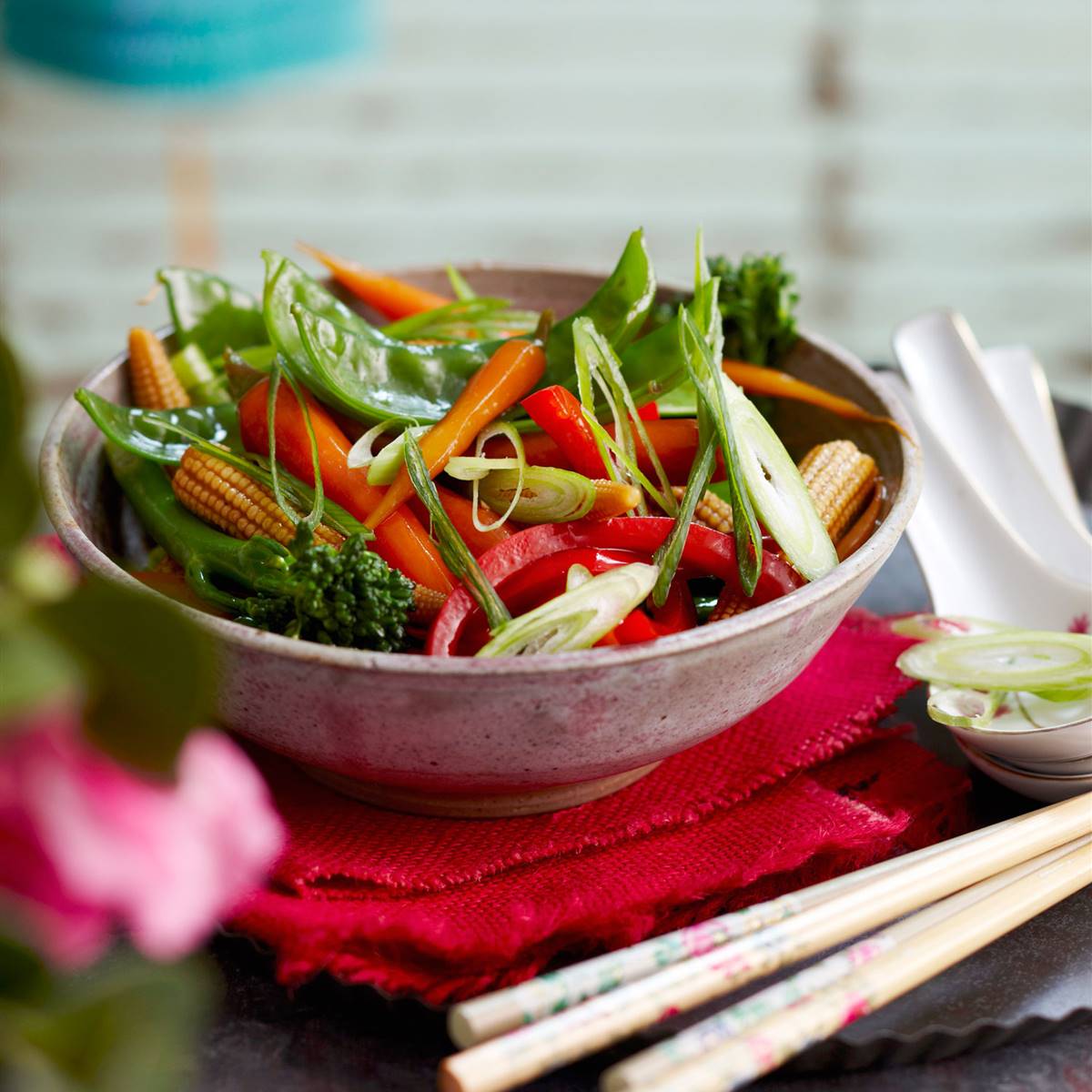 Cómo utilizar una vaporera de bambú – Comer verduras