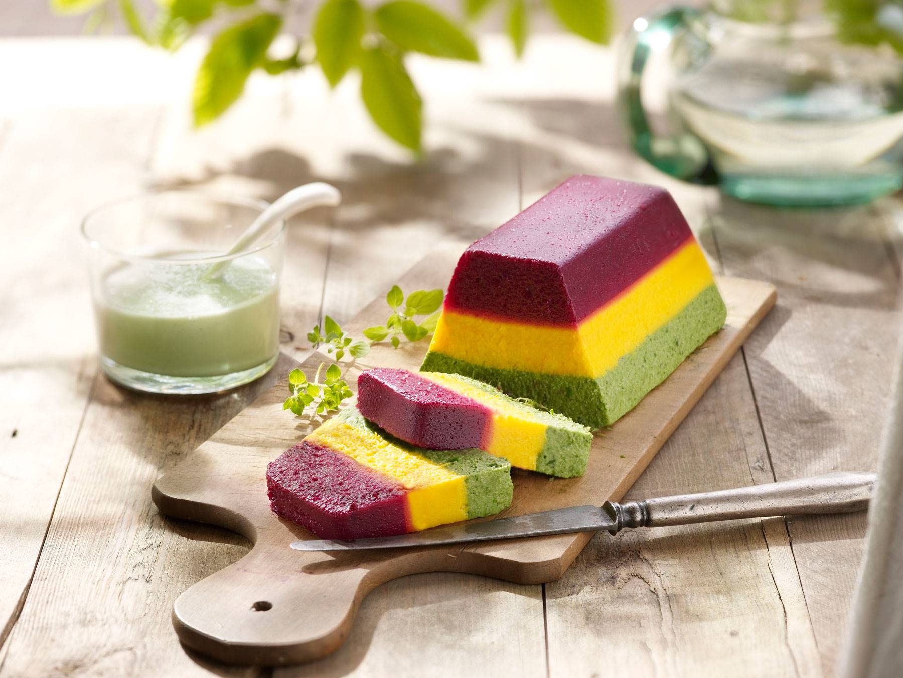 PUDDING-TRICOLOR. Pudding tricolor