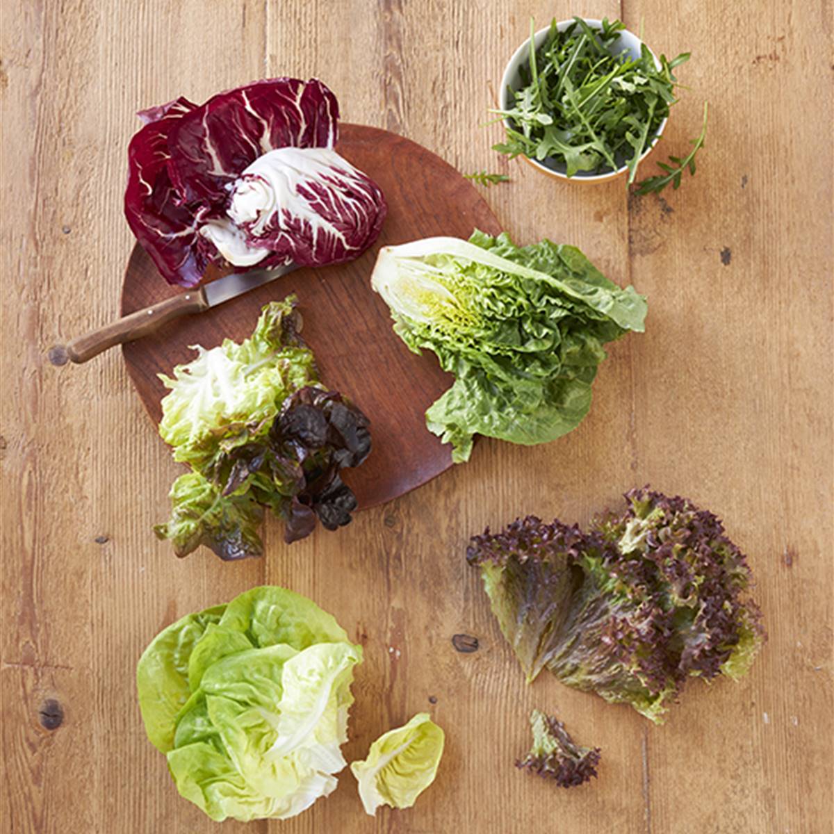 Verduras de hoja verde